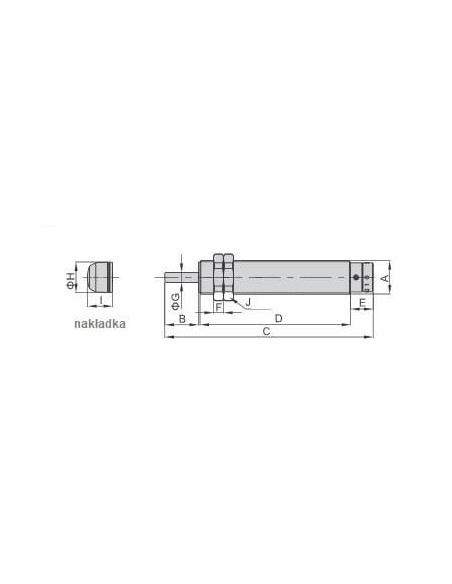 Amortyzator uderzeń M20, regulowany skok 20 mm, bez nasadki | Hydraulika | Eshop Dopak | Wszystko dla Przemysłu