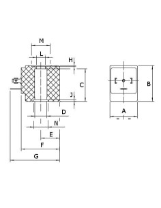 Cewka do zaworu elektromagnetycznego ODE 230V AC, 13 mm, 14,5VA | Pneumatyka | Eshop Dopak | Wszystko dla Przemysłu 2