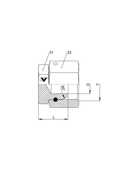 Zaślepka hydrauliczna GW 1/8 obrotowa, ES. | Hydraulika | Eshop Dopak | Wszystko dla Przemysłu