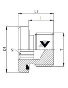 Korek hydrauliczny pod imbus GZ 1/2, ES, Viton | Hydraulika | Eshop Dopak | Wszystko dla Przemysłu 2