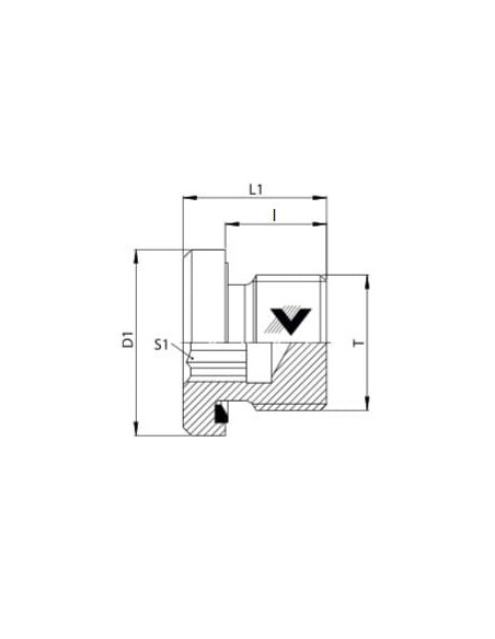 Korek hydrauliczny pod imbus GZ 1/2, ES, Viton | Hydraulika | Eshop Dopak | Wszystko dla Przemysłu