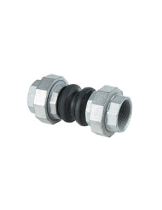 Kompensator gwintowany gumowy G 3 GW, PN16 NBR, przyłącza stal galwanizowana | Hydraulika | Eshop Dopak | Wszystko dla Przemysłu