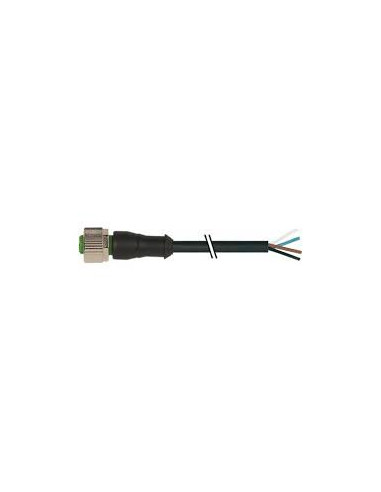 Konektor M12 żeński, 7000-12161-6130150, Murrelektronik | Przewody i Złącza | Eshop Dopak | Wszystko dla Przemysłu