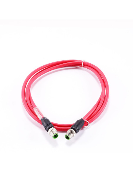 Ethernet CAT5e, męski prosty M12, konkektor, 7000-44511-7920150, Murrelektronik