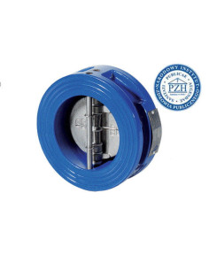 Zawór zwrotny międzykołnierzowy motylkowy DN200 PN16, żeliwo GG25, klapki 316, uszczelnienie EPDM | Hydraulika | Eshop Dopak | W