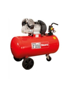 Sprężarka tłokowa olejowa FINI, 200 l/min., 10 bar, 230 V, napęd bezpośredni, zbiornik 100 L | Pneumatyka | Eshop Dopak | Wszyst