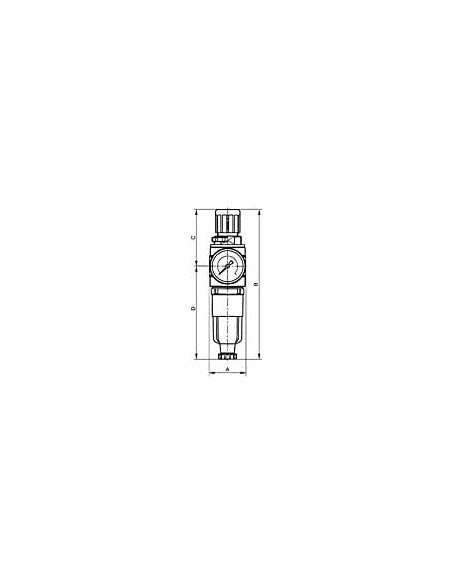 Zaworo-filtr multifix-min, G1/8w, 0,5-10bar | Pneumatyka | Eshop Dopak | Wszystko dla Przemysłu