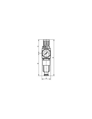 Zaworo-filtr multifix-min, G1/4w, 0,5-10bar | Pneumatyka | Eshop Dopak | Wszystko dla Przemysłu