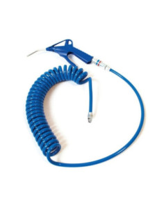 ZESTAW: wąż spiralny 6,5x10 mm   eSafe 320   wtyk  R 1/4, L4m, z pistoletem CEJN 208, dysza STAR TIP | Pneumatyka | Eshop Dopak 