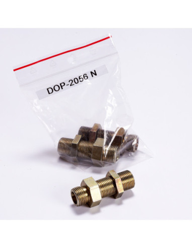 Złącze proste grodziowe mosiężne M18 | Hydraulika | Eshop Dopak | Wszystko dla Przemysłu