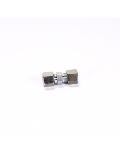 Nypel gwintowany  3/8 –  3/8   2 nakrętki | Hydraulika | Eshop Dopak | Wszystko dla Przemysłu 2
