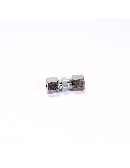 Nypel gwintowany  3/8 –  3/8   2 nakrętki | Hydraulika | Eshop Dopak | Wszystko dla Przemysłu