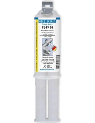 WEICON Easy-Mix PE-PP 50 - 24 ml klej strukturalny (zestaw) | Chemia techniczna | Eshop Dopak