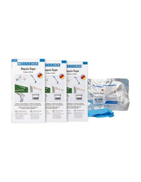 WEICON Repair Tape 10 cm x 3,5 m Elastyczna tasma naprawcza z tworzywa sztucznego | Chemia techniczna | Eshop Dopak