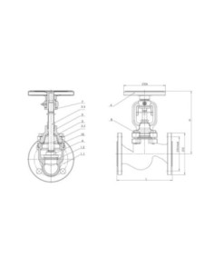 Zawór mieszkowy Zetkama fig. 234 DN100 PN16 żeliwo szare EN-GJL-250 wyk. 01 | Hydraulika | Eshop Dopak | Wszystko dla Przemysłu 2