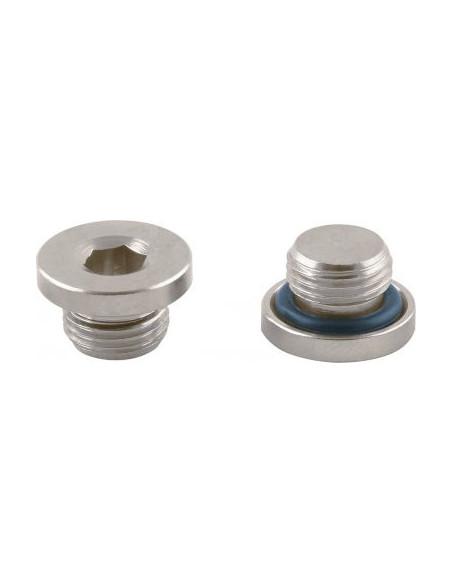 Korek gwintowany z oringiem M8x1 GZ, pod imbus, mosiądz niklowany | Hydraulika | Eshop Dopak | Wszystko dla Przemysłu