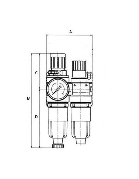 FR L, 0,5-10 bar multifix-min, G1/8w | Pneumatyka | Eshop Dopak | Wszystko dla Przemysłu