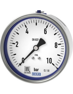 Manometr kwasoodporny aksjalny model 232.50 G1/4A, 63mm, 0-10bar, kl. 1,6 | Przyrządy Pomiarowe | Eshop Dopak | Wszystko dla Prz
