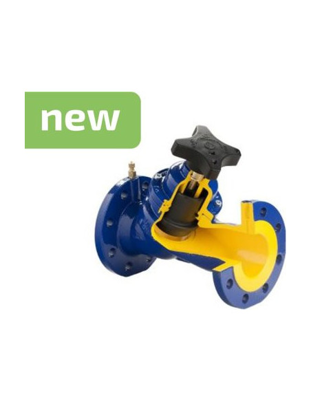 Zawór balansowy Zetkama fig. 447 DN125 PN16 żeliwo szare EN-GJL-250 wyk. 72 | Hydraulika | Eshop Dopak | Wszystko dla Przemysłu