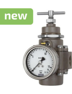Reduktor ze stali nierdzewnej do 30 bar, G 1 1/2 reg. 0,4-4 bar, przepływ 11270 l/min, NBR | Pneumatyka | Eshop Dopak | Wszystko