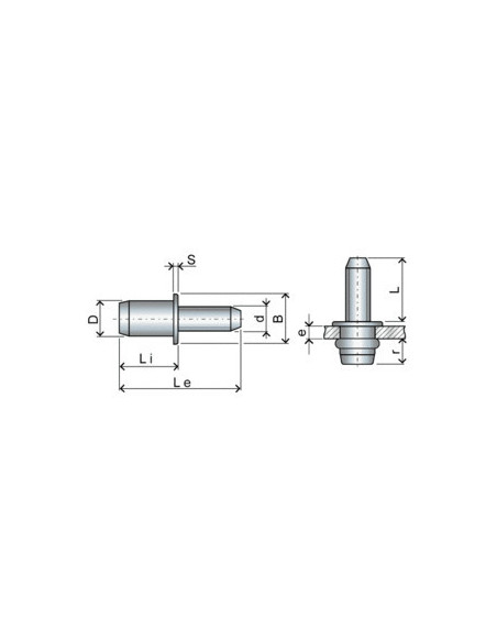 Nitotrzpień M6 CM/C L15mm 0,5-3mm (paczka 500szt.) | Narzędzia | Eshop Dopak | Wszystko dla Przemysłu.