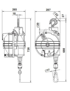 Balanser 80-100 kg L3000 mm | Narzędzia | Eshop Dopak | Wszystko dla Przemysłu. 2