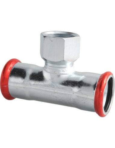 Trójnik fi22x1/2''GWx22, 90 stopni, C-STAHL-M, 90 stopni, stal węglowa, EFFEBI-PRESS | Pneumatyka | Eshop Dopak | Wszystko dla P