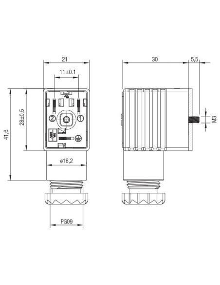 Wtyczka Standard 2 pin | Pneumatyka | Eshop Dopak | Wszystko dla Przemysłu