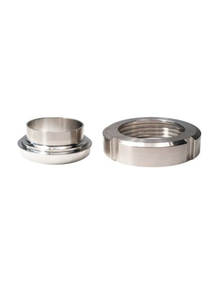 Końcówka DIN 11851 z nakrętką, DN25, GW RD52x1/6" do wspawania, AISI 316/304 | Przewody i Złącza | Eshop Dopak | Wszystko dla Pr
