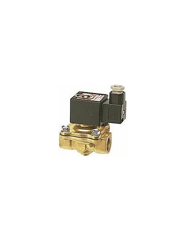 Zawór elektromagnetyczny membranowy ASCO Seria 238 2/2 NC, G1/2, NBR, 230VAC, 0-10 bar DN12,5 mosiądz | Automatyka | Eshop Dopak