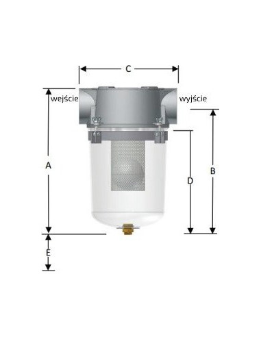 Separator wody do podciśnienia 3", 510m3/h | Pneumatyka | Eshop Dopak | Wszystko dla Przemysłu