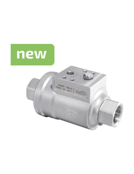 Zawór współosiowy nierdzewny 2" NC uszcz.FKM korpus 316L, DN50, Kv55, 0-16 Bar, -20°C  150°C | Hydraulika | Eshop Dopak | Wszyst
