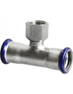 Trójnik fi18x3/4''GWx18, EDELSTAHL-M, stal nierdzewna 316L, EFFEBI-PRESS | Pneumatyka | Eshop Dopak | Wszystko dla Przemysłu