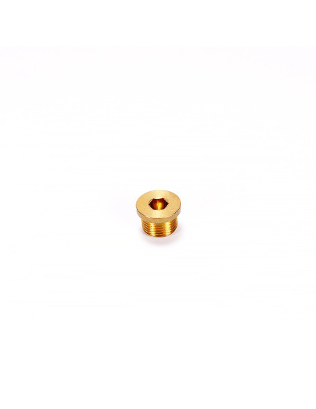 Korek mosiężny gwintowany z kołnierzem, pod imbus, G  1/2" | Hydraulika | Eshop Dopak | Wszystko dla Przemysłu