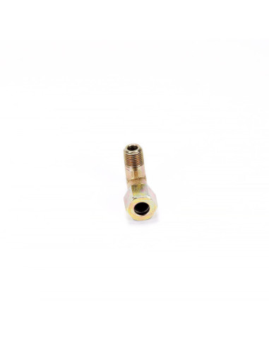 Kolanko mosiężne gwintowane G1/4-M16  nakrętka | Hydraulika | Eshop Dopak | Wszystko dla Przemysłu
