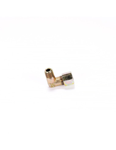 Kolanko mosiężne gwintowane G1/4-M16  nakrętka | Hydraulika | Eshop Dopak | Wszystko dla Przemysłu