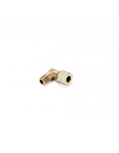 Kolanko mosiężne gwintowane G1/4-M16  nakrętka | Hydraulika | Eshop Dopak | Wszystko dla Przemysłu