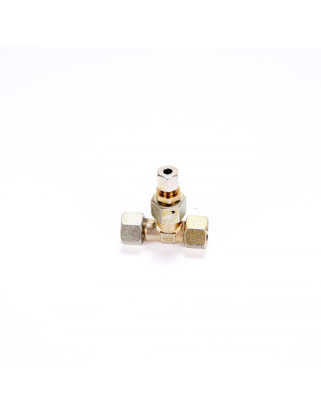 Trójnik hydrauliczny z nakrętkami na rurki GW 3/4 | Przewody i Złącza | Eshop Dopak | Wszystko dla Przemysłu