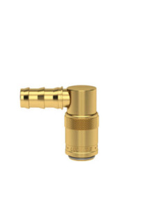 I9 GNIAZDO 13 MM PUSH-ON/90 STOPNI, Z ZAWOREM | Przewody i Złącza | Eshop Dopak | Wszystko dla Przemysłu