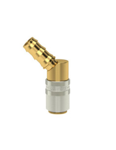 E9 GNIAZDO 10 MM PUSH-ON/45 STOPNI, BEZ ZAWORU | Przewody i Złącza | Eshop Dopak | Wszystko dla Przemysłu