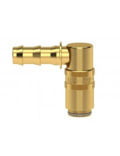 E6 GNIAZDO 10 MM PUSH-ON/90 STOPNI, Z ZAWOREM | Przewody i Złącza | Eshop Dopak | Wszystko dla Przemysłu