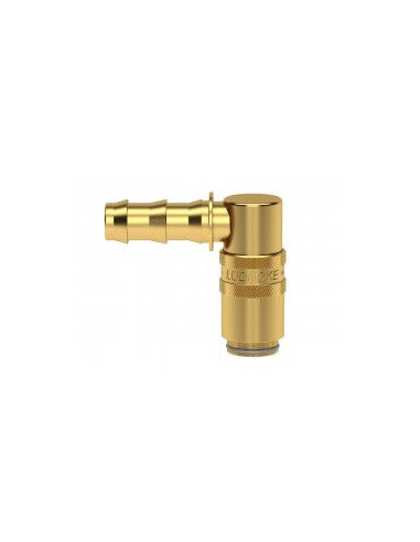 E6 GNIAZDO 10 MM PUSH-ON/90 STOPNI, Z ZAWOREM | Przewody i Złącza | Eshop Dopak | Wszystko dla Przemysłu