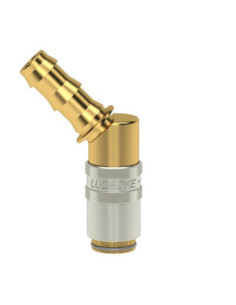 E6 GNIAZDO 6 MM PUSH-ON/45 STOPNI, BEZ ZAWORU | Przewody i Złącza | Eshop Dopak | Wszystko dla Przemysłu