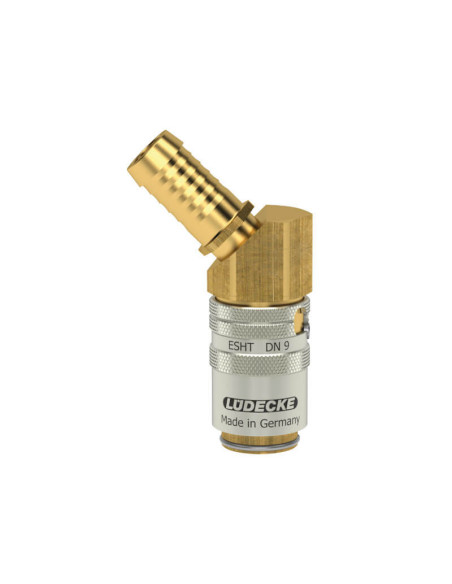 E9TS GNIAZDO 13 MM/45 STOPNI, BEZ ZAWORU | Przewody i Złącza | Eshop Dopak | Wszystko dla Przemysłu