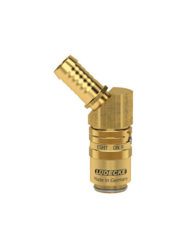 E9TS GNIAZDO 13 MM/45 STOPNI, Z ZAWOREM | Przewody i Złącza | Eshop Dopak | Wszystko dla Przemysłu