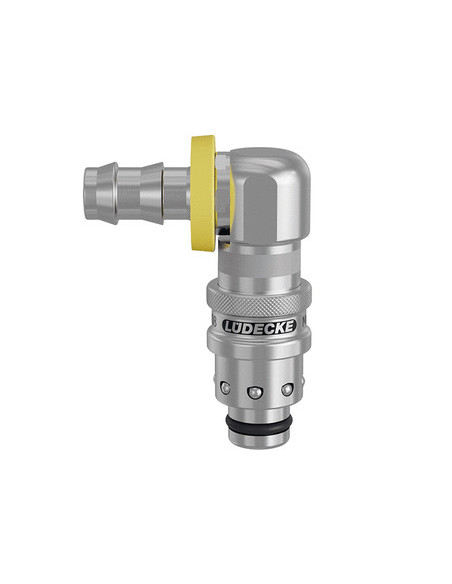 F8 WTYCZKA 13 MM PUSH-ON/90 STOPNI, BEZ ZAWORU | Przewody i Złącza | Eshop Dopak | Wszystko dla Przemysłu