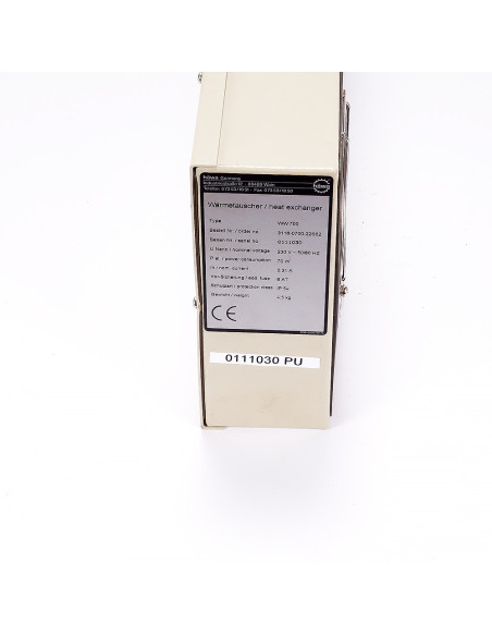 Wymiennik ciepła WW 700, 0111030, Häwa | Elektryka | Eshop Dopak | Wszystko dla Przemysłu