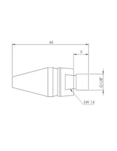 Dysza Coanda G 1/8, wzmacniający, regulacyjne, stop aluminium | Pneumatyka | Eshop Dopak | Wszystko dla Przemysłu 2