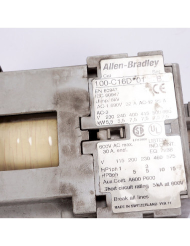 Stycznik mocy, 100-C16D01, Allen-Bradley | Elektryka | Eshop Dopak | Wszystko dla Przemysłu