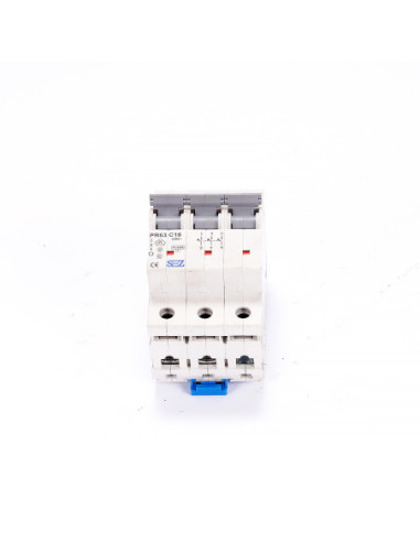 Trójfazowy wyłącznik nadprądowy PR63 C16, 0099249, SEZ | Elektryka | Eshop Dopak | Wszystko dla Przemysłu